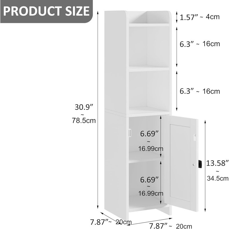 Engineered Wood Bathroom Cabinet