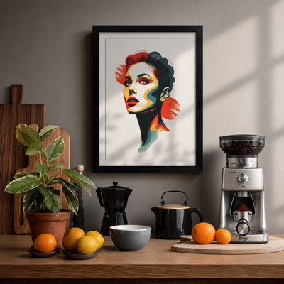 Profile In Motion Modern - Print