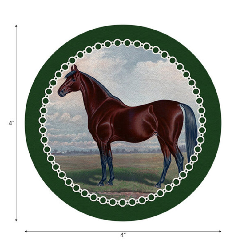 Ensemble de table vert pur-sang anglais, Green
