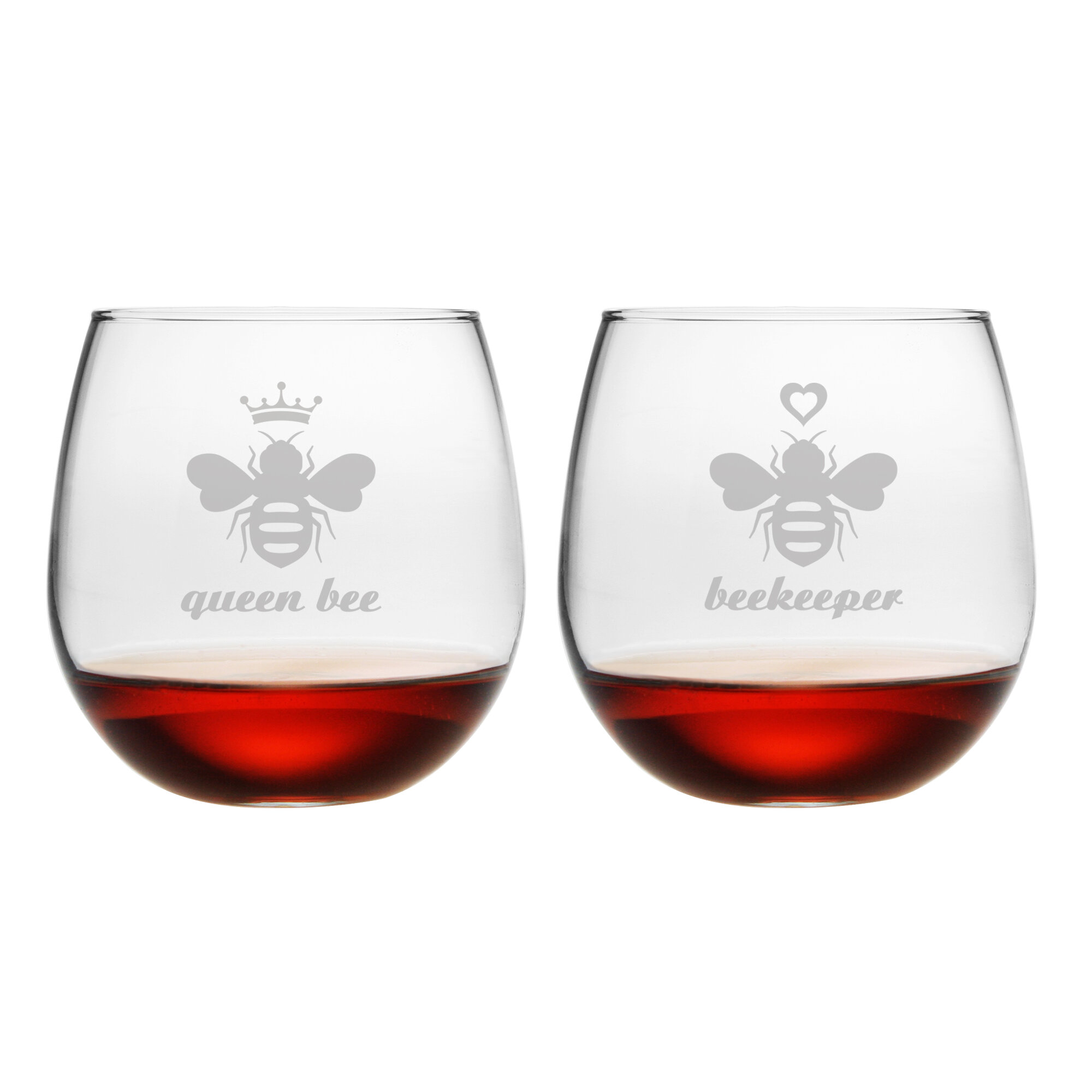 Imprinted Shelby Stemless Wine Glasses with Lid (12 Oz