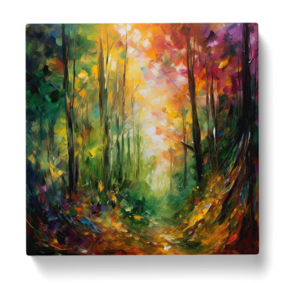 Forest Expressionism - Wrapped Canvas