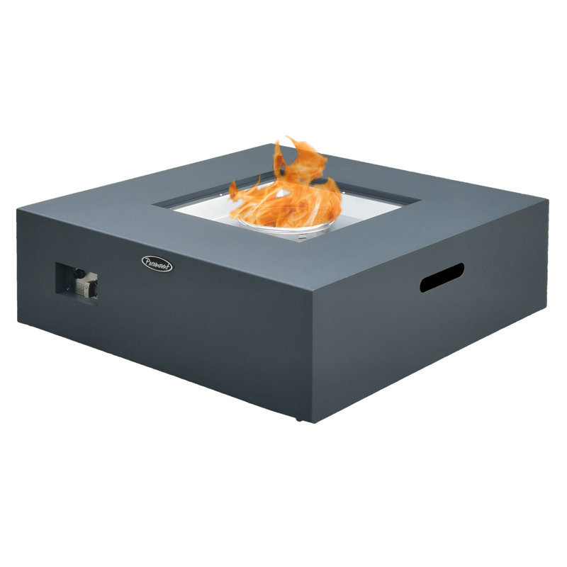 Foyer en aluminium au propane, H 12,99 po x l 37,99 po x P 37,99 po