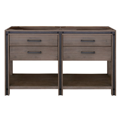 Base de meuble-lavabo double 60 po Urban Metallo