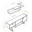 Hippel TV Stand for TVs up to 60"