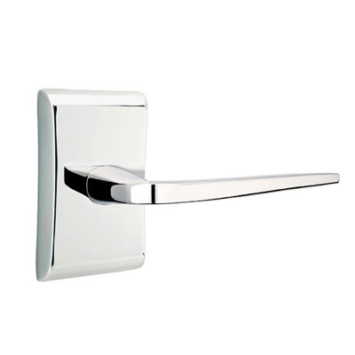 Athena Flat Passage (Hall & Closet) Door Lever with Rectangle Rosette