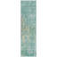 Tapis sarcelle intérieur / extérieur lavable à la machine Claudian ACN1237-103708920