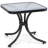 Square Metal Outdoor Side Table , 20'' in. W 20'' in. D