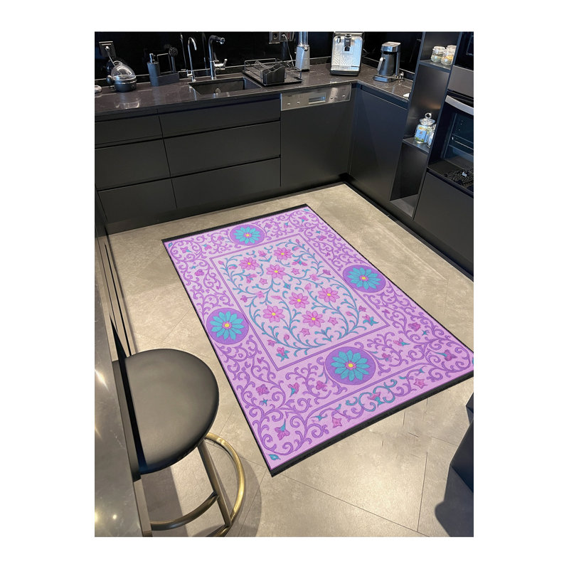 Tapis beige tissé traditionnel Mosso, 2'4" x 3'11"