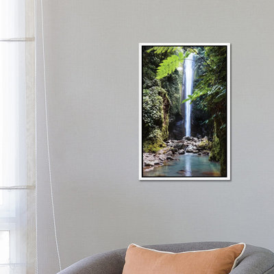 Waterfall In The Jungle, Philippines by Matteo Colombo - Print on Canvas