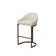 Bemboe Upholstered Counter Stool with Metal Frame