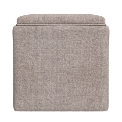 Repose-pieds avec rangement Homepop