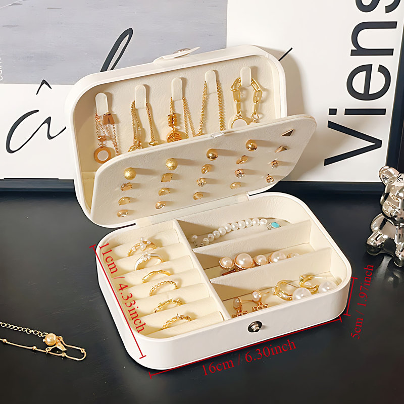 Boîte à bijoux +, Blanc