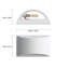 20cm Geometric White Gypsum Wall Lights（set of 2)