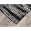 Tapis abstrait antidérapant Jasper, tapis pliable et résistant aux taches pour le salon, la chambre à coucher, moderne, noir / ton terre-1494920789