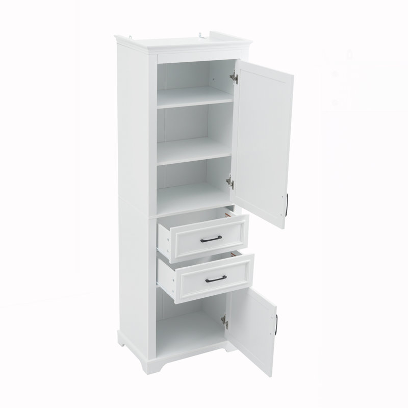 Grande armoire de rangement avec tablettes réglables