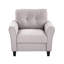 Fauteuil en lin confortable et durable pour diverses utilisations