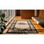 Tapis antique en soie antique chinois