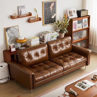 Mid-Century Straight Retro Sofa