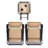 Zero Gravity Chair with Side Table, Set of 3