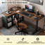 Bureau de coin électrique moderne en L moderne et minimaliste-1243133614