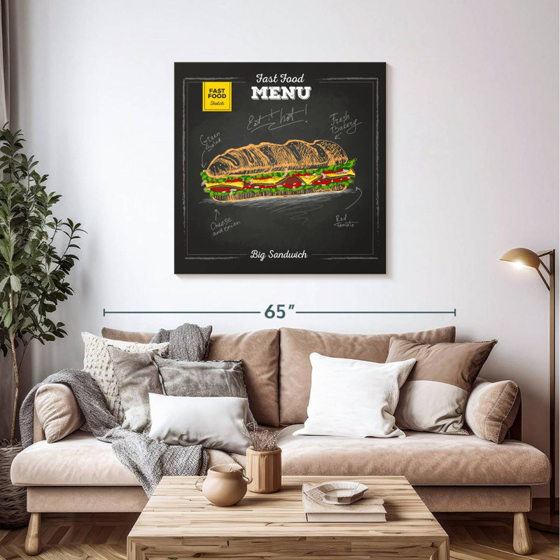 Yarlin Big Sandwich, 39" H x 39" W