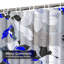 Magnifique toile de fond floral avec 12 crochets-550993451