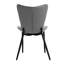 Cat Scratching Leather Dining Chair, Diamond Quilting, (set Of 2)-1134244401