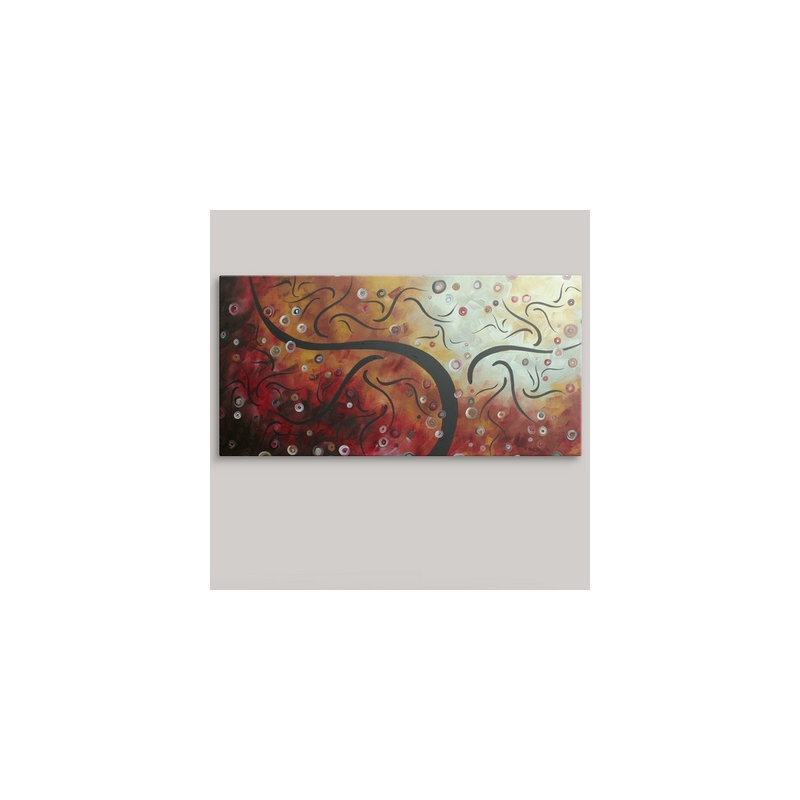 " Winter Wine " by Megan Duncanson, 15" H x 30" W x 1.5" D, Canvas