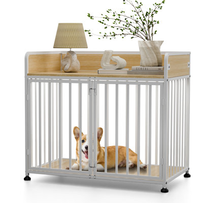 Caisse pour chien en bois