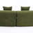 Curved Chenille Compression Double Sofa-67722942