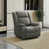 Dark Gray Faux Leather
