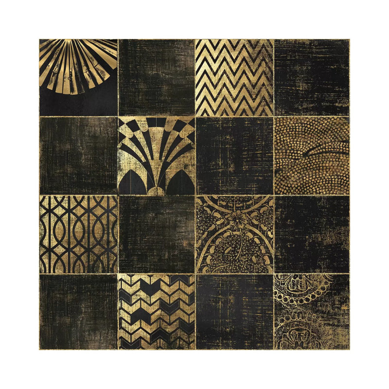 Art Deco I by Tom Reeves - Gallery-Wrapped Canvas Giclée on Canvas, 30.48 cm H x 30.48 cm W, No Frame