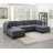 Modular Living Room Furniture Ottoman Ash Chenille Fabric 1Pc Cushion Ottoman Couch-33140283