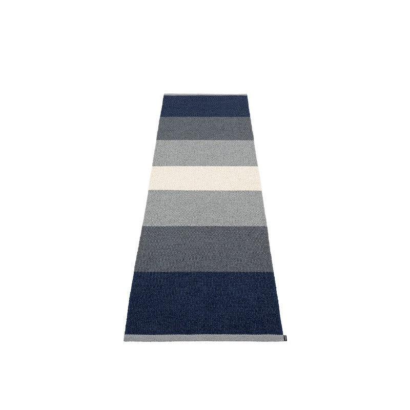 KIM Hand Loomed Area Rug in Blue