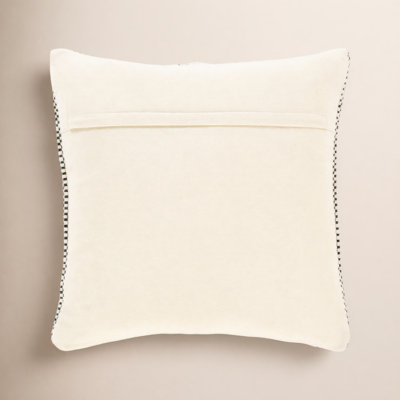 Sefarina Striped Cotton Throw Pillow