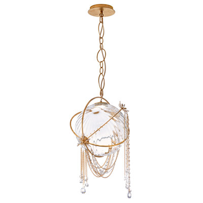 Revere 1 - Light Heirloom Gold LED Single Pendant