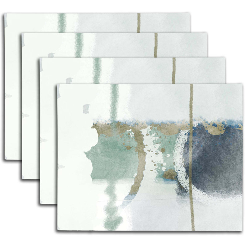 Napperon abstrait en polyester