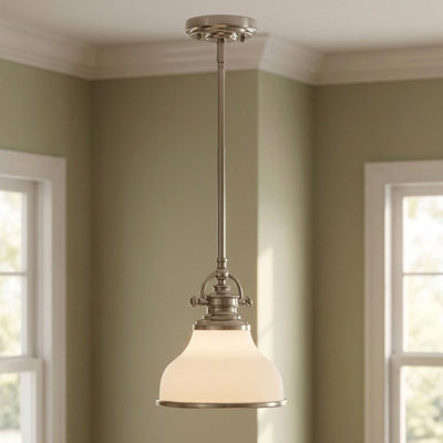 Luminaire suspendu en forme de dôme à une lumière Maybery