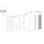 CALI Laminate Wardrobe-124267076