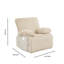 Causeuse inclinable manuelle