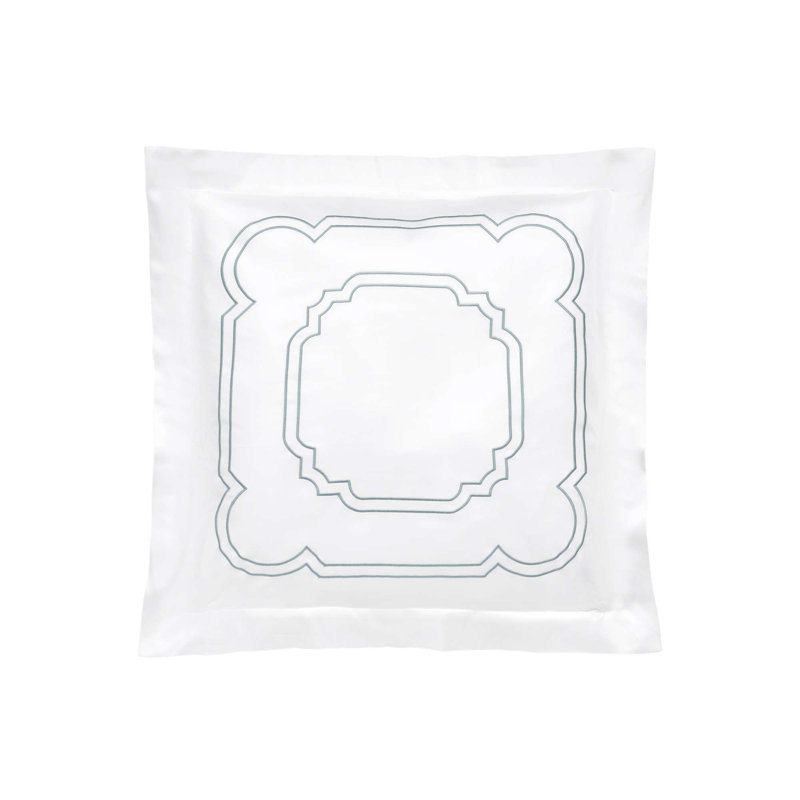 Artemide Embroidery By DEA Cotton Pillow Sham, Euro