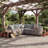 5-Person All-Weather PE Wicker Outdoor Sectional Sofa Set With Cushions And Wide Armrests-1941025444