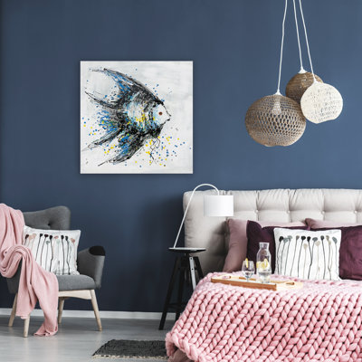 Poisson - impression sur toile tendue