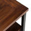 Tv Media Stand - Dark Cognac Brown