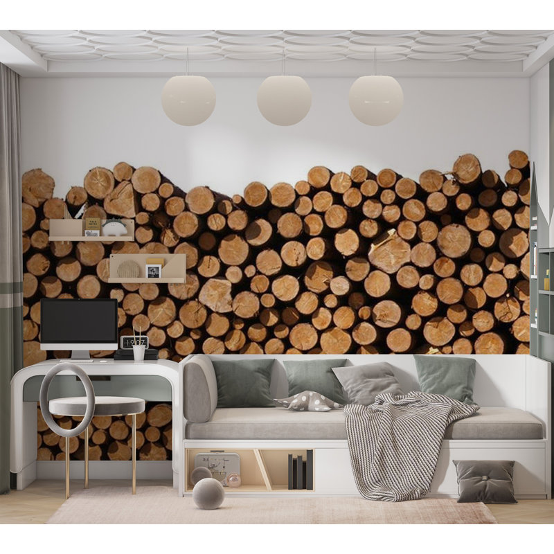 Damerius Wall Mural, 90" L x 118" W