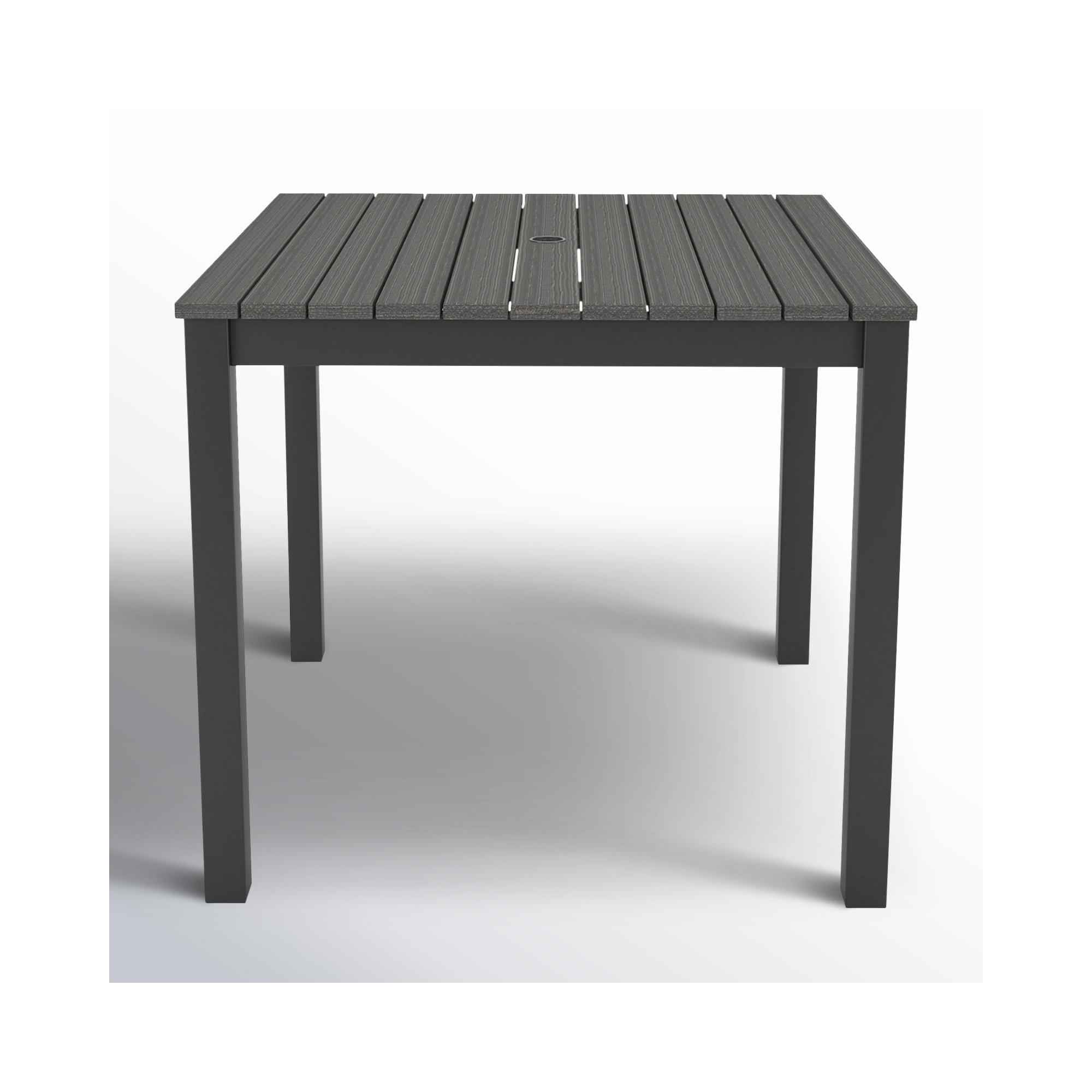 Townsend Dining Table, 33" W x 33" L x 29" H, Gray