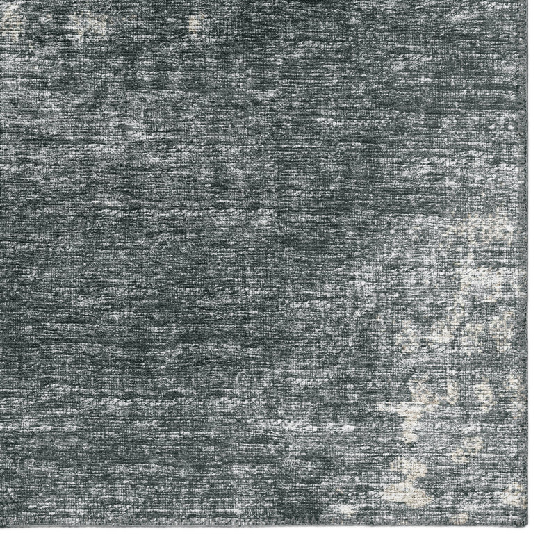 Addison Rylee UV Stabilized Black 3' x 5' Outdoor Area Rug