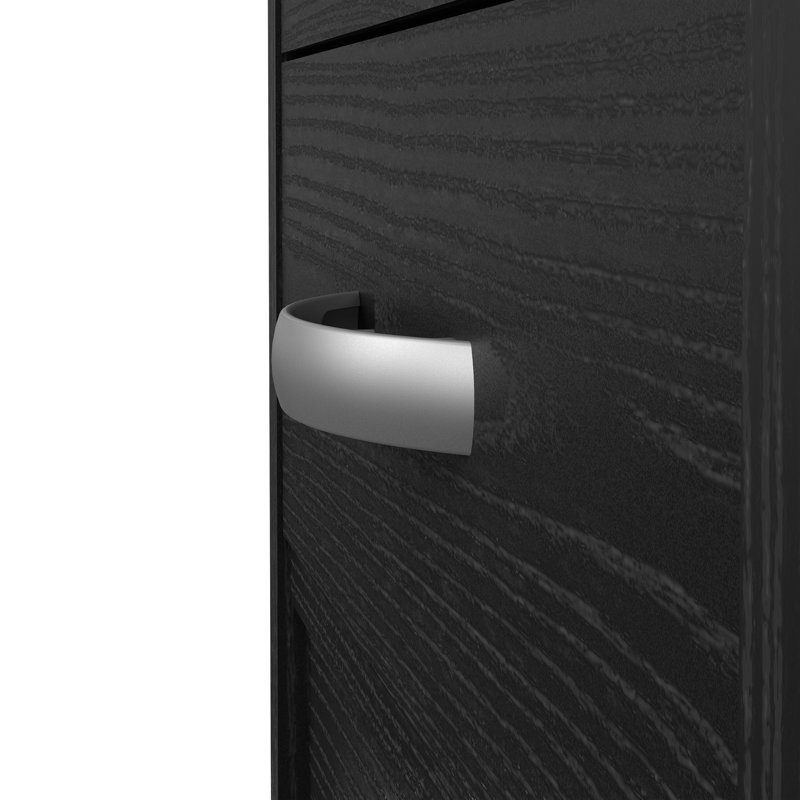 Channay Computer Desk, Black