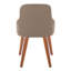 Chaise rembourrée York en similicuir York par Lumisource - ensemble de 2-113645576-113645577