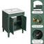Meuble-lavabo 24 po avec lavabo en céramique-1053436128